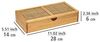 WENKO Badorganizer Allegre (1 St), mit Schublade, aus Bambus und Rattan Bild 4