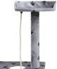 vidaXL Katzen-Kratzbaum 150 cm Pfoten-Aufdruck Grau 170486 Bild 3