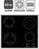 KESPER 36540-13 Multi-Glasschneideplatte 2er Pack Motiv BETON / Herdabdeckplatte / Glasschneidbrett / Glasplatte / Spritzschutz Bild 3