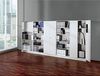 Regal schmal 6050 3 OH mit Sockelblende Grau Bild 2