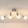 Lindby Deckenleuchten Elaina, Metall, Alu IP20, 4 x 4,5 W LED Bild 5