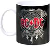 AC DC Kaffeetasse Black Ice, Porzellan, schwarz, 8 cm Bild 2