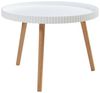 Couchtisch Bongard Ø60x45 cm Weiß [en. casa] Bild 4
