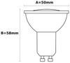 LED GU10 6W 230V AC Warmweiß GU10 GU5.3 500 Lumen 45° Bild 5
