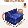 Best For Kids Kindersessel/Reisebettmatratze 3-in-1, schwarz Bild 3