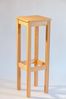 Barhocker, Bistrohocker, kernbuche massiv, H 85 cm Bild 3