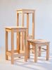 Barhocker, Bistrohocker, kernbuche massiv, H 85 cm Bild 4