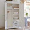 Mirabeau Kleiderschrank Schrank Williston weiß Bild 2