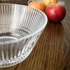 Glasschale 2,1 L mit Reliefstruktur konisch Servierschale Salatschüssel Salatschale Obstschale Dessertschale Bild 4