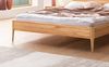 Hasena Lounge Spezia 160x200 Wildbuche natur, geölt - Fusshöhe 20 cm Massivholzbett Bild 4