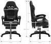 ML-DESIGN Bürostuhl Computerstuhl Schreibtischstuhl für Büro & Arbeitszimmer Drehsessel, Gaming Stuhl inkl. 2 Kissen Armlehne & Fußstütze ergonomisch anpassbar Bild 3