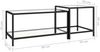 vidaXL Beistelltische 2 Stk. Hartglas Transparent 331613 Bild 3