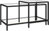 vidaXL Beistelltische 2 Stk. Hartglas Transparent 331613 Bild 4