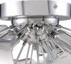 Lindby Deckenleuchten Elviro, Kunststoff Chrom IP20, 3 x 40 W Bild 5