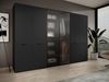 MOEBLO Drehtürenschrank Minewra 300 (Kleiderschrank 6-türig Schrank Garderobe Schlafzimmer, mit Glastüren) Bild 2