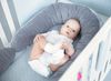 Kuschelnest für Babys und Säuglinge Babynest + Junior sleepy-C - Multifunktionales Babynest, Babybett, Kleckse apricot Bild 4