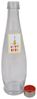BURI 6x Glasflasche 1L mit Schraubdeckel Flasche Schraubverschluss Saft Most Flasche Bild 3