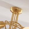 Lindby Deckenleuchten Elaina, Glas Gold / Messing IP20, 5 x 5 W LED Bild 5