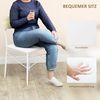 HOMCOM Essgruppe Esstisch mit 2 Stühlen, Bank, (Esszimmergruppe, 4-tlg, Küchentisch-Set), für kleine Räume, Küche, Wohnzimmer, Eiche Bild 4