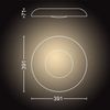 Philips Hue Still Plafond Ceiling Light - Black Bild 2