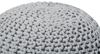Pouf hellgrau ⌀ 40 cm CONRAD Bild 4