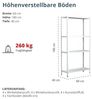 SCHULTE Regalwelt Steckregal mit 4 PowerMAX Fachböden, 65 kg Tragkraft, 180 x 60 x 40 cm (HxBxT) Bild 3