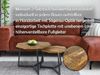 Amagohome Couchtisch Couchtisch 2er Set achteckig Beistelltisch Satztisch Las Vegas Metall Bild 5