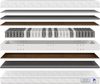 NOX Taschenfederkern Matratze 80x200 Federkernmatratze H4 + H5 Basic 21cm hoch| Probeschlafen | Rollmatratze Wendematratze Bild 5