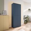 FORTE Schuhschrank Alice Springs, Schuhschrank, Höhe 191,9 cm, 4 Türen, viel Platz (B/H/T 74,5/191,9/34,9 cm) Stauraumschrank, Mehrzweckschrank, Breite 74,5 cm, mit 8 Böden Bild 3