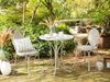 Beliani 'CILENTO' Bistro Set, Metall Grau Bild 2