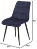 Selsey Polsterstuhl, Dunkelblau, 91 x 50 x 49, 5903025427706 Bild 3