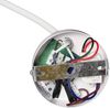 Licht-Erlebnisse Wandleuchte LAGOS, LED fest integriert, Warmweiß, LED Wandlampe Weiß Metall zeitlos Leseleuchte Bett Leuchte Bild 5