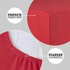 CelinaTex Jersey Spannbettlaken Lucina für Kids 60x120-70x140 cm Rubin rot 100% Baumwolle gekämmt superweich Oeko-TEX Bild 4
