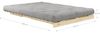 KARUP DESIGN ROOTS Futonsofa Gestell unbehandelt Matratze Grau Bild 4