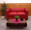 2er Sofa Couch Loungesofa Lille ~ Leder, rot Bild 4