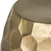 SAFAVIEH Glam Accent Table with Iron Legs, in Antique Brass, 43 X 43 X 55.37 Bild 3