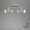 Briloner 2er Spot Cool nickel-matt 27,5x12 cm GU10 Bild 3