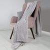 PLAYBOY - Kuscheldecke JACKIE", luxuriöse, weiche Decke, Grau bedruckt, Premium-Microfaser" Bild 4