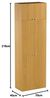 VCM Schrank Universal Mehrzweckschrank Dielenschrank Holz buche 218 x 70 x 40 cm "Vandol" Auswahlmöglichkeiten Bild 2