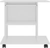 vidaXL Schreibtisch, Holzwerkstoff, Weiß, 80 × 50 × 75 cm Bild 4
