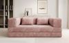 Luxusbetten24 Sofa Designer Sofa Lazy 3 Sitzer, mit Aufklappfunktion und Cordbezug Bild 2