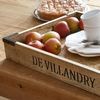 Mirabeau Tablett Tablett Villandry braun, Mangoholz (mangifera indica), Verzierung: Eisen Bild 5