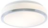 Deckenleuchte, Chrom, Weiß, 29 cm, DISCS Bild 1