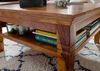 Couchtisch Akazie 85x85x45 honig lackiert OXFORD #0316 Bild 5