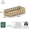 smartwood Kinderbett Bodenbett 100x200 mit Rausfallschutz & Lattenrost - Weiß - Kinder Montessori Bett TILA 2B mit glatten Kanten - Betten für schnelle Montage - Bis 230 kg belastbar Bild 2