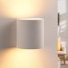 Lindby Wandleuchte Krista, Gips Weiß IP20, 1 x 5 W LED Bild 2