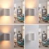 Lindby Wandleuchte Krista, Gips Weiß IP20, 1 x 5 W LED Bild 4