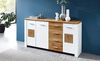 Kommode vito Materio, Holzwerkstoff, Kunststoff, Weiß, Holzfarben, 164 x 86 x 39 cm Bild 3