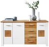 Kommode vito Materio, Holzwerkstoff, Kunststoff, Weiß, Holzfarben, 164 x 86 x 39 cm Bild 5