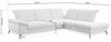 CAVADORE Ecksofa Carmen / Cord-Sofa in L-Form mit Ottomane und schwarzen Metallfüßen / 300 x 84 x 244 / Fein-Cord, Grün Bild 2